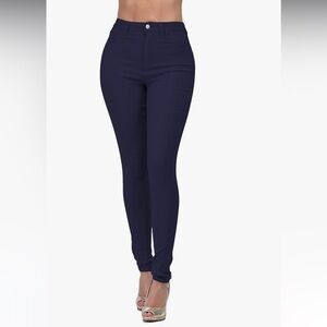 Aeropostale pants - navy“high rise curvy jegging” NWT size 4 Long